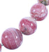 Rhodochrosite And Sterling Silver Bead Necklace SX114392